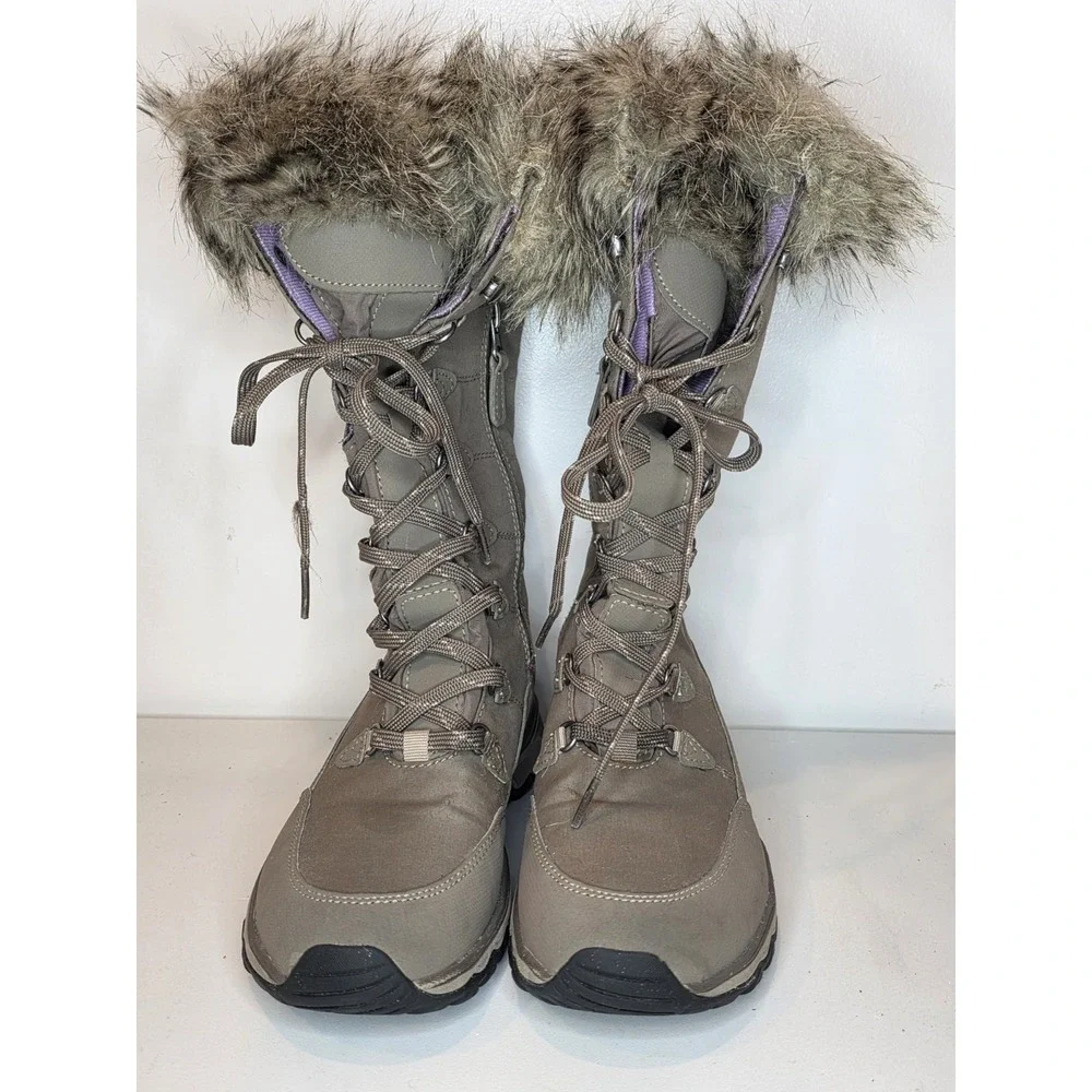 EDDIE BAUER Solstice 2 Boot Driftwood Women's Size 6 WINTER WATER RESISTANT